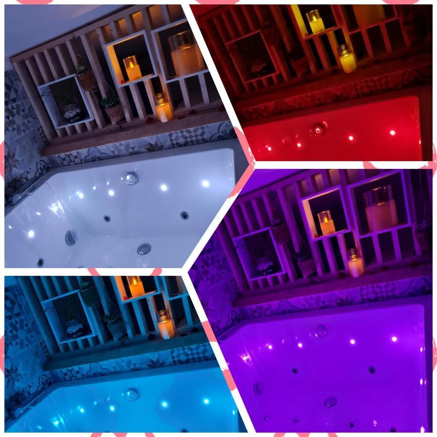 Escapadeveyloise-Nuit Romantique-Spa-Cine-Champagne Pont-de-Veyle Kültér fotó